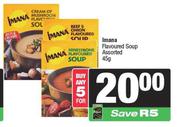 Imana Flavoured Soup Assorted-For 5 x 45g