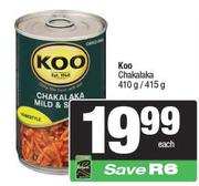 Koo Chakalaka-410g/415g