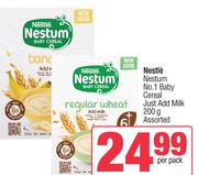 Nestle Nestum No.1 Baby Cereal (Just Add Milk) Assorted-200g Per Pack