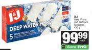 I & J Hake Prime Or Haddock Medallions-450g Each