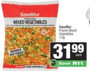 SaveMor Frozen Mixed Vegetables-1kg Each