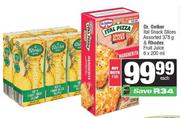 Dr.Oetker Ital Snack Slices 378g & Rhodes Fruit Juice 6 x 200ml-Both For