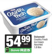 Dairymaid Country Fresh Ice Cream Assorted-1.8L