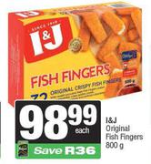 I&J Original Fish Fingers-800g