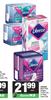 Libresse Maxi Pads Singles 7s/9s/10s Or Pantyliners 20s