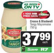 Crosse & Blackwell Tangy Mayonnaise-750g Each