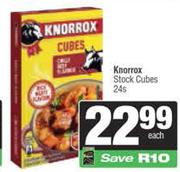 Knorrox Stock Cubes-24s Each