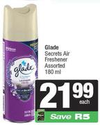 Glade Secrets Air Freshener Assorted-180ml