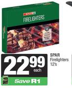 Spar Firelighters-12s