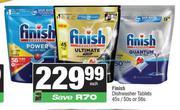 Finish Dishwasher Tablets-45s/50s Or 56s