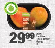 Spar Freshline Ripe n Ready Mango-2s Each