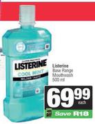 Listerine Base Range Mouthwash-500ml Each