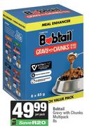 Bobtail Gravy With Chunks Multipack-8s