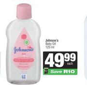   Johnson's Baby Oil-125ml Each