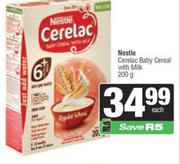   Nestle Cerelac Baby Cereal With Milk-200g Each