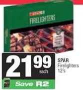   Spar Firelighters-12s Each
