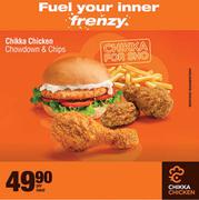 Chikka Chicken Chowdown & Chips-Per Meal