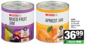 Spar Mixed Fruit Or Smooth Apricot Jam-900g