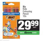 Bic Kids Colouring Pencil-12s