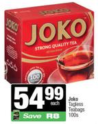 Joko Tagless Teabags-100s Each