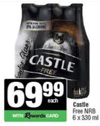 Castle Free NRB-6 x 330ml 