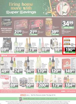 SUPERSPAR Western Cape : Christmas Super Savings (08 December - 28 December 2025), page 14