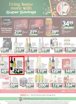 SUPERSPAR Western Cape : Christmas Super Savings (08 December - 28 December 2025), page 14
