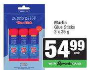 Marlin Glue Sticks-3 x 35g