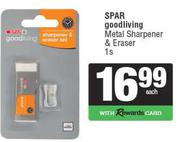 Spar Good Living Metal Sharpener & Eraser