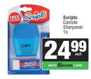 Scripto Caniste Sharpener