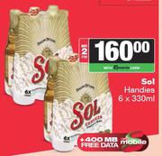 Sol Handies-For 2 x 6 x 330ml