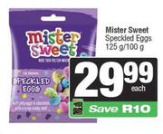 Mister Sweet Speckled Eggs-125g/100g