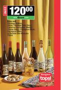 Bruce Jack Pinotage Malbec Shiraz,Pino Daily Brew Cab Sauv,Merlot Or Bumble Bee Moscato-2x750ml