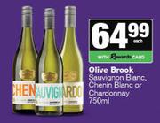Olive Book Sauvignon Blanc, Chenin Blanc Or Chardonnay-750ml Each