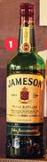 Jameson Triple Distilled Blended Irish Whisky-750ml 