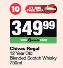 Chivas Regal 12 Year Old Blended Scotch Whisky-750ml