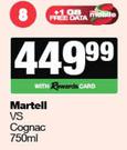 Martell VS Cognac-750ml