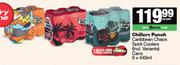 Chillers Punch Caribbean Chaos Spirit Coolers Cans-6 x 440ml Per Pack