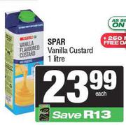 Spar Vanilla Custard-1Ltr 