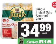 Jungle Instant Oats Assorted-750g 