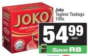 Joko Tagless Teabags-100s Pack