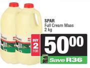 Spar Full Cream Mass-For 2 x 2kg