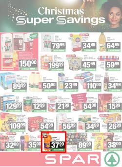 SPAR & SUPERSPAR Western Cape : Christmas Super Savings (08 December - 28 December 2025), page 1