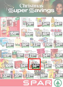 SPAR & SUPERSPAR Western Cape : Christmas Super Savings (08 December - 28 December 2025), page 1