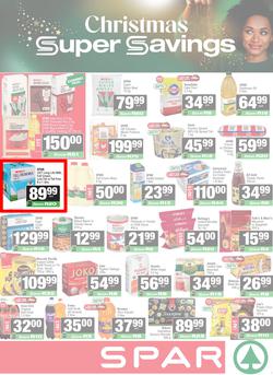 SPAR & SUPERSPAR Western Cape : Christmas Super Savings (08 December - 28 December 2025), page 1