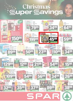 SPAR & SUPERSPAR Western Cape : Christmas Super Savings (08 December - 28 December 2025), page 1