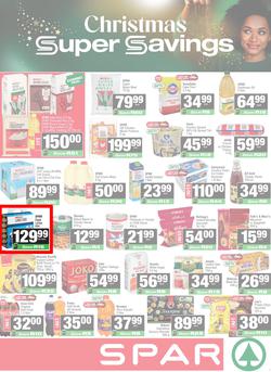 SPAR & SUPERSPAR Western Cape : Christmas Super Savings (08 December - 28 December 2025), page 1