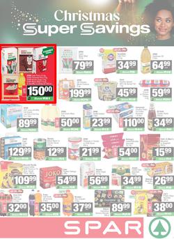 SPAR & SUPERSPAR Western Cape : Christmas Super Savings (08 December - 28 December 2025), page 1