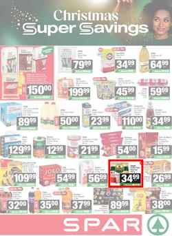 SPAR & SUPERSPAR Western Cape : Christmas Super Savings (08 December - 28 December 2025), page 1