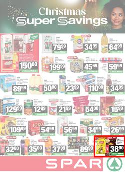 SPAR & SUPERSPAR Western Cape : Christmas Super Savings (08 December - 28 December 2025), page 1